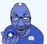 'cord ball c0rd cord cordtroon discord holding_object object open_mouth orb spherical_object stone variant:el_perro_rabioso // 1290x1200 // 145.5KB