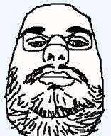 closed_mouth ethan_klein fat glasses neutral soyjak stubble variant:ethanjak // 212x261 // 6.3KB