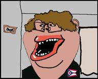 George_(user) amerimutt bug fat ginger glasses glowing_eyes obese ohio singing // 594x480, 27.1s // 2.1MB