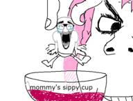 2soyjaks angry closed_eyes crying finger full_body glass glasses grin hair hand open_mouth pink_hair shrinking_fetish smile soyjak stubble subvariant:wholesome_soyjak text variant:el_perro_rabioso variant:gapejak // 507x382 // 42.4KB