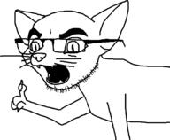 animal cat meta:tagme soyjak // 622x512 // 13.3KB