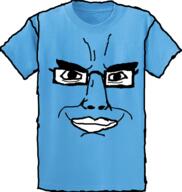 blue_shirt clothes eyebrows glasses millions_must_die objectsoy subvariant:chudjak_front variant:chudjak // 946x1000 // 804.6KB