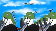 animated art chud chudcel chudjak_brothers crusade flag gem glasses kekistan national_socialism nationalism new order subvariant:chudjak_front subvariant:perceptive_chud variant:chudjak weird // 1920x1080, 7.3s // 18.0MB