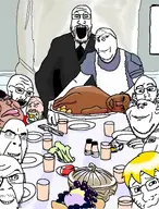 babyjak caca closed_mouth family food nate nate_higgers norman_rockwell open_mouth satoko_houjou(namefag) smile soy soylent subvariant:babyjak subvariant:pol_face subvariant:wholesome_soyjak thanksgiving variant:chudjak variant:cobson variant:feraljak variant:gapejak variant:impish_soyak_ears variant:markiplier_soyjak variant:meximutt variant:soyak // 580x763 // 291.0KB
