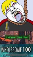 blond clothes fallout hanging medal meme nate reddit_moment rope shartycuck soyjak_party suicide text tongue tshirt variant:bernd video_game wholesome_100 yellow_hair // 511x874 // 470.5KB