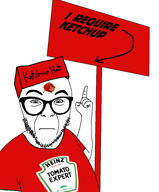 clothes fat glasses hat heinz ketchup pointing red_hat red_shirt red_sign variant:abortion_lover // 794x960 // 231.8KB
