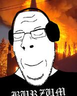 burzum closed_eyes clothes glasses headphones irl_background redraw smile smug soyjak stubble subvariant:nucob varg varg_vikernes variant:cobson // 541x671 // 225.8KB