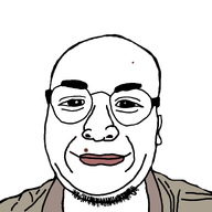 beard beta_male chin chin_hair double_chin leftist mole smug soyjak traced variant:unknown vorloe // 791x791 // 74.6KB