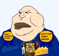 award awards canoe cheese closed_mouth culvers flag flag:wisconsin soyjak transparent transparent_background united_states variant:meximutt white_skin wisconsin // 888x849 // 229.0KB