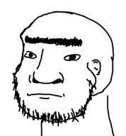 caveman closed_mouth ear soyjak stubble unibrow variant:unknown // 800x864 // 58.4KB