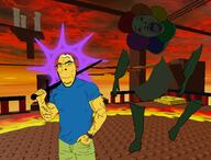 2soyjaks ack aryan bloodshot_eyes blue_eyes blue_shirt buff closed_mouth clothes dandy's_world darkheart dismemberment glasses green_skin holding_object holding_sword mustache roblox sfoth smile sword thick_eyebrows tongue tongue_out variant:cobson vein wristwatch yellow_hair // 3777x2865 // 4.8MB
