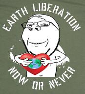 arm earth glasses hand heart holding_heart holding_object logo smile soyjak stubble subvariant:wholesome_soyjak text variant:gapejak // 794x875 // 828.4KB