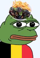 amphibian bald belgian belgium closed_mouth clothes country europe european fish flag flag:belgium food french_fries frog green_skin irl lips looking_at_you mussel nas nas:pepe neutral pepe_the_frog potato remaster series:pepe_hat shell transparent_background tshirt // 1008x1479 // 522.1KB amphibian bald belgian belgium closed_mouth clothes country europe european fish flag flag:belgium food french_fries frog green_skin irl lips looking_at_you mussel nas nas:pepe neutral pepe_the_frog potato remaster series:pepe_hat shell transparent_background tshirt // 1008x1479 // 522.1KB