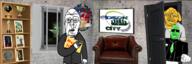 artist:Keys chair coal dark glasses glowie janny night picture raid room sidson sidson_city son_of_the_mask the_mask trophy variant:sidjak // 900x300 // 471.2KB