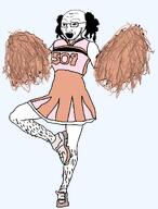 arm body cheerleader cheerleading clothes dance full_body glasses hair hairy hairy_legs head leg open_mouth pompom skirt soy soyjak soylent stubble transparent_background twintails variant:soyak // 953x1250 // 89.7KB arm body cheerleader cheerleading clothes dance full_body glasses hair hairy hairy_legs head leg open_mouth pompom skirt soy soyjak soylent stubble transparent_background twintails variant:soyak // 953x1250 // 89.7KB