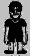 black_and_white compressed deep_fried deltarune friend_inside_me nate soyteen subvariant:soyak_front toy_story variant:soyak woody // 138x255 // 16.0KB