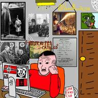 adolf_hitler albania amphibian christofascism computer falange_de_las_jons falangism flag:albania flag:falangism flag:nazi_germany frog george_floyd germany jesus keyboard meta:nas monitor mug nas:pepe nas:wojak nazism pepe_the_frog waffen_ss // 1378x1378 // 2.1MB adolf_hitler albania amphibian christofascism computer falange_de_las_jons falangism flag:albania flag:falangism flag:nazi_germany frog george_floyd germany jesus keyboard meta:nas monitor mug nas:pepe nas:wojak nazism pepe_the_frog waffen_ss // 1378x1378 // 2.1MB