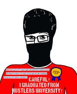Warrior-Z(user) andrew_tate award badge balaclava big_brain big_forehead hustler_university smug university variant:unijak vein // 1000x1222 // 337.3KB