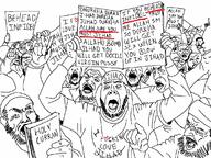 beard clothes hat islam multiple_soyjaks open_mouth quran soyjak stubble variant:unknown // 1136x852 // 288.0KB