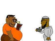 beard camel_urine cow_urine cup drinking hinduism india islam mug muzzie pajeet pakistan straw stubble subvariant:euromutt subvariant:impish_amerimutt unibrow variant:impish_soyak_ears // 1000x750 // 29.2KB