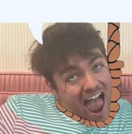 ack blood hanging irl irl_background nick_fuentes open_mouth real_person realistic rope speech_bubble speech_bubble_empty tranny trans_flag variant:bernd // 507x512 // 286.7KB