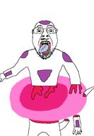 alien anime arm blood destructo_disk dragon_ball dragon_ball_z frieza glasses gore hand open_mouth soyjak stubble tongue variant:bernd yellow_teeth // 888x1280 // 53.7KB