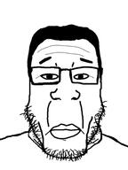 glasses hair merge stubble subvariant:chudplier variant:chudjak variant:markiplier_soyjak // 2304x3072 // 392.9KB