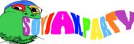 banner colorful deformed glasses soyjak soyjak_party stubble subvariant:emmanuel subvariant:wholesome_soyjak text variant:gapejak // 600x200 // 53.8KB