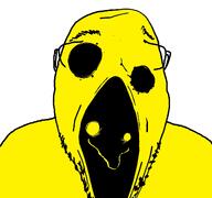 black_eyes death evil malice smile soulless variant:bernd yellow_skin // 1200x1125 // 288.5KB