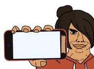 holding_object holding_phone maya_(ongezellig) ongezellig phone smug subvariant:chudjak_front template transparent variant:chudjak // 2174x1597 // 475.4KB
