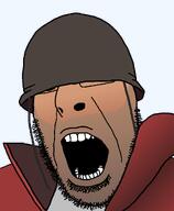 clothes helmet red_jacket soldier soldier_(tf2) team_fortress_2 variant:cobson white_shirt white_skin // 905x1100 // 46.3KB