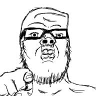 cute looking_at_you oekaki pointing variant:a24_slowburn_soyjak // 500x500 // 39.0KB