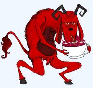 demon don't_starve glasses penis red_skin soyjak variant:cobbert // 1215x1141 // 247.6KB