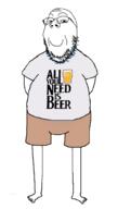 beer clothes foot full_body glasses smile soyjak stubble subvariant:wholesome_soyjak tshirt variant:gapejak // 580x1020 // 89.7KB