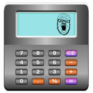 artist:puertorican calculator computer desktop frutiger_aero icon kwayos math meta:oc oc stubble transparent_background variant:a24_slowburn_soyjak // 2000x2000 // 218.2KB