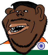 1soyjaks beard brown_skin ear flag:india hair india indian jeet looking_to_the_left moustache mouth_open mustache mutt mutt_lips no_glasses open_mouth pajeet poojeet stubble subvariant:impish_amerimutt teeth variant:impish_soyak_ears white_background // 596x678 // 43.6KB