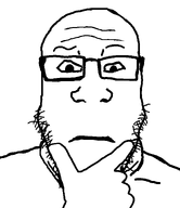 eyebrows eyes glasses hand stubble subvariant:neutralplier variant:markiplier_soyjak white_skin wrinkles // 1035x1200 // 27.3KB