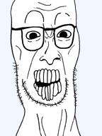 glasses nuvariant stubble subvariant:danny2 teeth teeth_showing variant:danny // 600x800 // 71.3KB