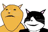 animal black black_fur cat fur green_eyes meta:jak_your_cat my_irl_cat orange orange_fur series:animaljaks subvariant:impish_meowjak subvariant:massjak subvariant:massmeowjak subvariant:wholesome_soyjak variant:gapejak variant:impish_soyak_ears whisker // 1200x800 // 30.7KB
