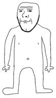 belly_button closed_mouth full_body nipple smile stubble subvariant:sigurður subvariant:wholesome_soyjak variant:gapejak // 1038x1812 // 80.2KB