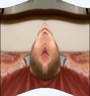 2019 3dgifmaker animated beard closed_mouth clothes distorted ext=gif fat fat_duel glasses irl open_mouth red_tshirt schizo soyboy subvariant:fatjak_irl tshirt variant:fatjak // 250x250 // 1.1MB