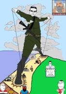 ak-47 angry arab arabic_text arm baby balaclava beard belt big_nose bloodshot_eyes brown_skin buff bullet bulletproof_vest cecil_rhodes closed_mouth clothes cloud country crying dead deformed drawn_background ear egypt firearm flag foaming_at_the_mouth foot full_body fume gaza glasses god grey_hair gun hair hamas hand hanging hat headband heart hebrew_text holding_object i_love i_paused_my idf islam israel judaism kippah leg magazine map menorah military military_cap military_uniform musical_note necklace palestine plane punch red_skin rocket rope smile smug speech_bubble star_of_david subvariant:chudjak_front subvariant:emmanuel subvariant:jacobson subvariant:muscular_chud subvariant:science_lover subvariant:wholesome_soyjak text the_rhodes_colossus the_weak_should_fear_the_strong thick_eyebrows thought_bubble thumbs_up tongue united_nations variant:a24_slowburn_soyjak variant:bernd variant:chudjak variant:gapejak variant:markiplier_soyjak weapon whistling yellow_teeth // 5035x7131 // 1.1MB