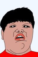 amerimutt brown_skin clothes fat meta:nas not_a_FUCKING_SOYJAK scowl variant:applebeast // 380x573 // 52.9KB