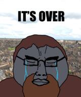 ape asian beard chud crying deforestation endangered endangered_species extinction fire front_facing glasses its_over jungle lips monkey orangutan palm_oil rainforest sad subvariant:chudjak_front tear text tree variant:chudjak // 600x718 // 247.5KB