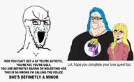 chris-chan enby my_little_pony text twilight_sparkle variant:soyak // 1600x979 // 187.9KB