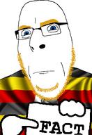 blond blue_eyes fact flag:uganda glasses hand looking_at_you pointing series:countryaryan_gem! serious sign stubble transparent trend:aryan uganda variant:cobson white_background white_skin // 775x1127 // 157.6KB