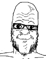 big_forehead blink blinking cutesy loop meta:tagme smile subvariant:curious_slowburn_smile variant:a24_slowburn_soyjak wholesome // 200x200 // 58.5KB