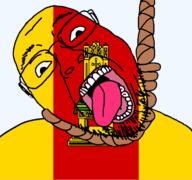 ack christianity cross dead flag flag:tver_oblast glasses hair hanging oblast open_mouth rope russia skin soyjak stubble suicide teeth tongue transparent transparent_background tver_oblast variant:bernd white yellow_teeth // 768x719 // 54.3KB