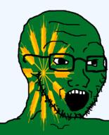 british flag flag:tiree glasses hair looking_to_the_right open_mouth scotland soyjak stubble teeth tiree united_kingdom variant:soyak // 644x800 // 115.1KB