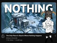 ear nord_(the_elder_scrolls) stormcloak the_elder_scrolls the_elder_scrolls_v:_skyrim unbothered unbotheredchud variant:chudjak video_game youtube youtube_thumbnail // 742x558 // 606.4KB